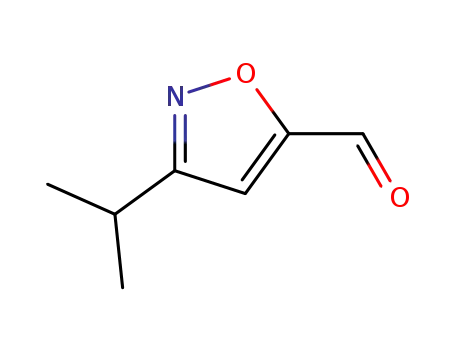 5-이속사졸카르복스알데히드, 3-(1-메틸에틸)-(9CI)