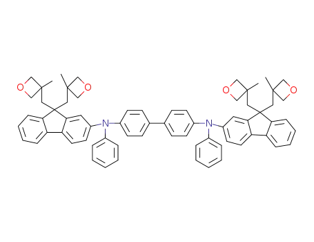 N,N'-di[9,9-di(3-methyloxetan-3-ylmethyl)fluoren-9-yl]-N,N'-diphenylbenzidine