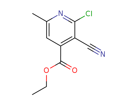ethyl 2-chloro-3-cyano-6-methylisonicotinate
