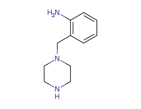 Molecular Structure of 60261-51-0 (Benzenamine, 2-(1-piperazinylmethyl)- (9CI))