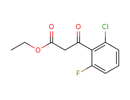 2-Chlor-6-fluorbenzoylessigsaeure-ethylester