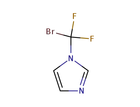 Molecular Structure of 328406-16-2 (1-BROMODIFLUOROMETHYL-IMIDAZOLE)