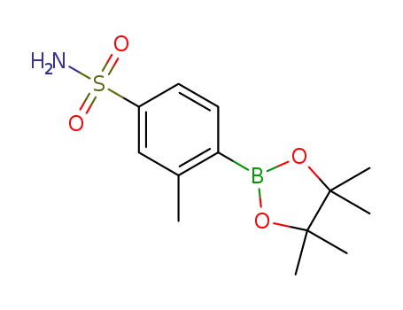 C<sub>13</sub>H<sub>20</sub>BNO<sub>4</sub>S