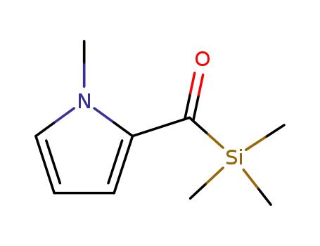 1H-Pyrrole, 1-methyl-2-[(trimethylsilyl)carbonyl]-