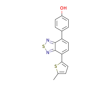 4-(7-(5-methylthiophen-2-yl)-2,1,3-benzothiadiazol-4-yl)phenol