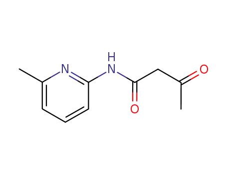 Molecular Structure of 16867-47-3 (2-ACETOACETAMIDO-6-METHYLPYRIDINE)