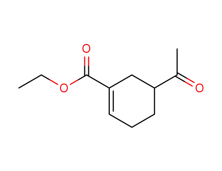 5-Acetyl-cyclohex-1-enecarboxylic acid ethyl ester