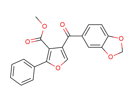 methyl 4-(3,4-(benzo[d][1,3]dioxole-5-carbonyl))-2-phenyl-3-furoate