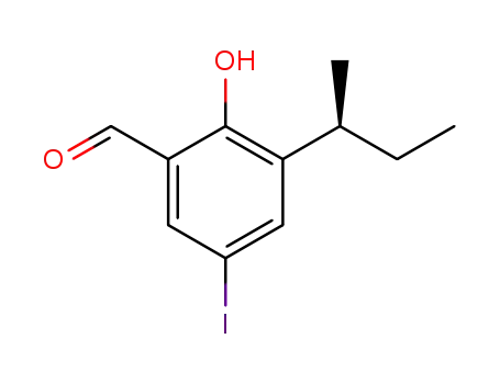 (S)-3-sec-butyl-2-hydroxy-5-iodobenzaldehyde