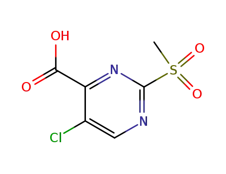 5-Chloro-2-(methylsulfonyl)pyrimidine-4-carboxylic acid