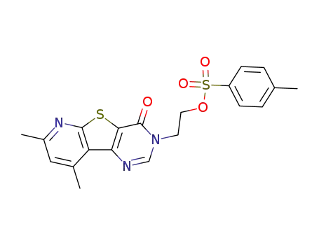 7,9-dimethyl-3-(2'-p-tolylsulfonyl)-pyrido[3',2':4,5]thieno[3,2-d]pyrimidin-4(3H)-one