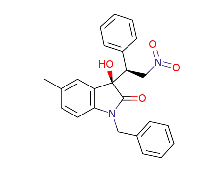(R)-1-benzyl-3-hydroxy-5-methyl-3-((S)-2-nitro-1-phenylethyl)indolin-2-one