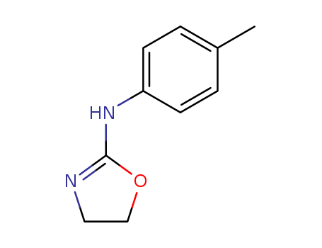 2-Oxazolamine,4,5-dihydro-N-(4-methylphenyl)- cas  7632-95-3