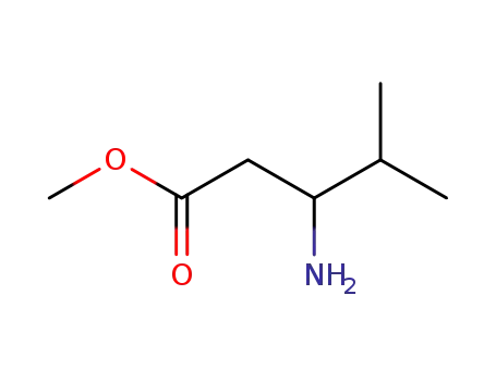 3-amino-4-methyl-pentanoic acid methyl ester