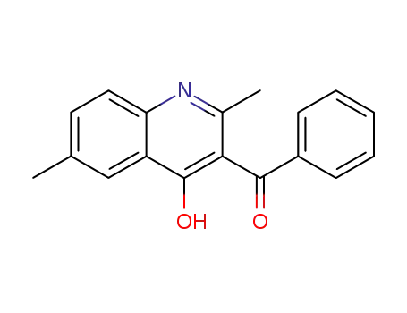 Ketone, 4-hydroxy-2,6-dimethyl-3-quinolyl phenyl