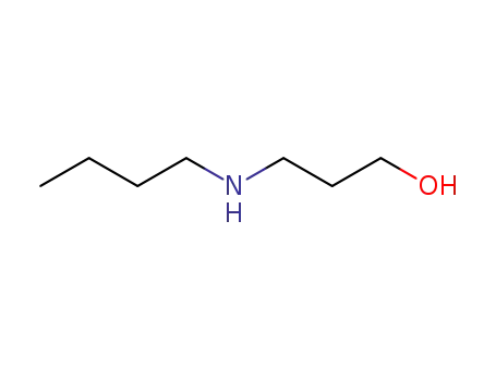 Molecular Structure of 24066-72-6 (1-Propanol, 3-(butylamino)-)