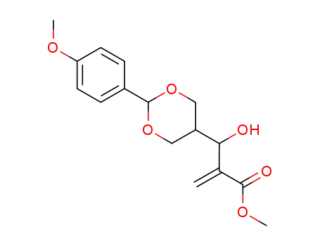 2-{hydroxy-[2-(4-methoxyphenyl)-[1,3]dioxan-5-yl]methyl}acrylic acid methyl ester