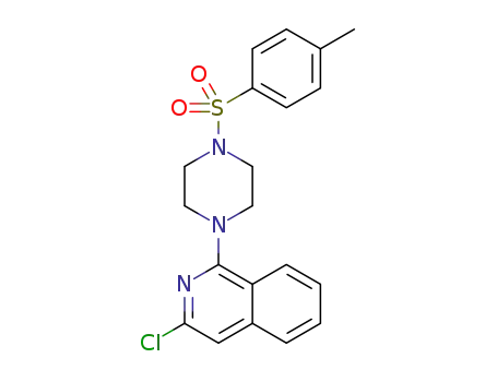 Molecular Structure of 1309868-72-1 (3-chloro-1-(4-tosylpiperazin-1-yl)isoquinoline)