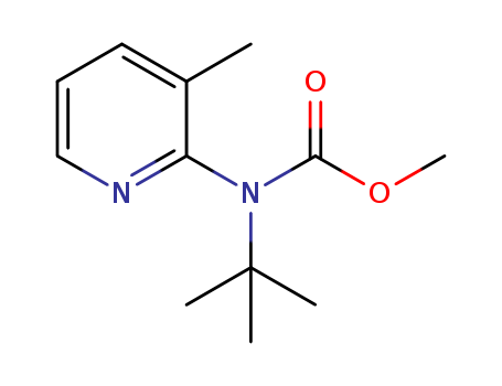 methyl tert-butyl(3-methylpyridin-2-yl)carbamate