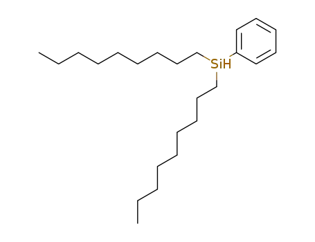 Molecular Structure of 1155673-50-9 (Ph(n-C<sub>9</sub>H<sub>19</sub>)2SiH)