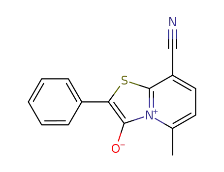 8-cyano-5-methyl-2-phenylthiazolo[3,2-a]pyridin-4-ium-3-olate