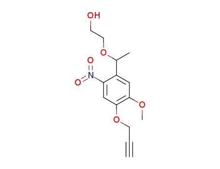 2-(5-methoxy-2-nitro-4-propargyloxy-α-methylbenzyloxy)ethanol