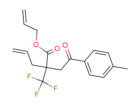 2-(2-oxo-2-p-tolylethyl)-2-(trifluoromethyl)pent-4-enoic acid allyl ester