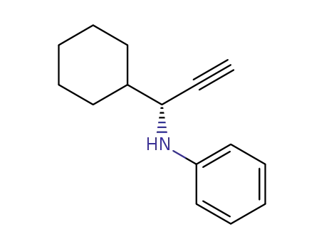 N-(1-cyclohexyl-2-propynyl)aniline