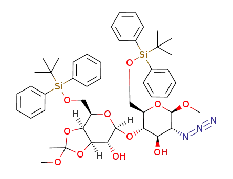 C<sub>48</sub>H<sub>63</sub>O<sub>11</sub>N<sub>3</sub>Si<sub>2</sub>