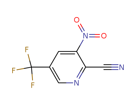 3-nitro-5-trifluoromethyl-pyridine-2-carbonitrile