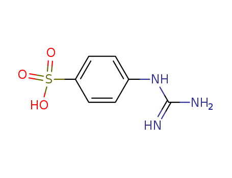 Benzenesulfonic acid,4-[(aminoiminomethyl)amino]- cas  25156-39-2