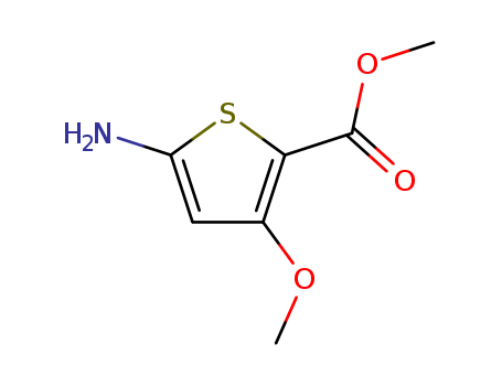 2-THIOPHENECARBOXYLIC ACID 5-AMINO-3-METHOXY-,METHYL ESTER