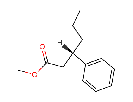 Molecular Structure of 861659-75-8 (3-phenylhexanoic acid methyl ester)
