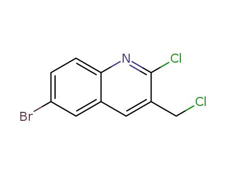 6-브로모-2-클로로-3-클로로메틸퀴놀린