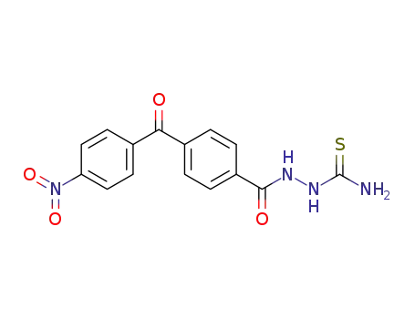 1-(4-(4-nitrobenzoyl)benzoyl)-3-thiosemicarbazide