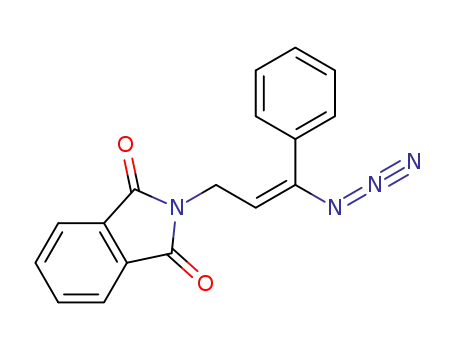 (E)-2-(3-azido-3-phenylallyl)isoindoline-1,3-dione