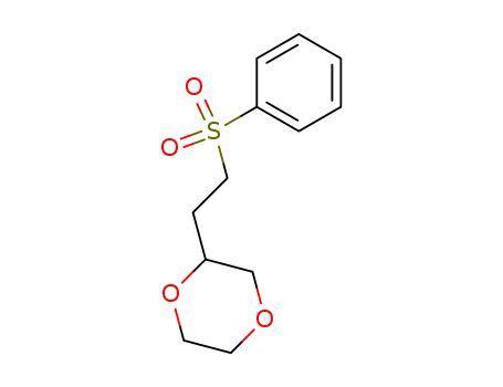 1,4-Dioxane, 2-[2-(phenylsulfonyl)ethyl]-