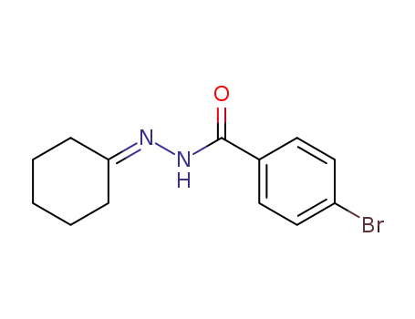 Molecular Structure of 304478-23-7 (4-bromo-N'-cyclohexylidenebenzohydrazide)