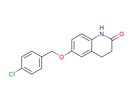 6-(4-chlorobenzyloxy)-3,4-dihydro-2(1H)-quinolinone