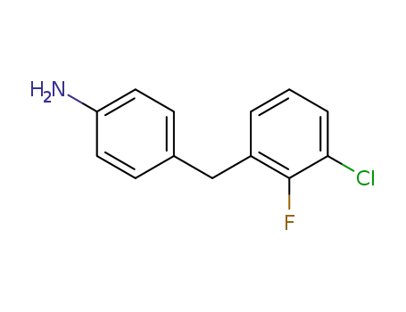 4-(3-chloro-2-fluoro-benzyl)-phenylamine