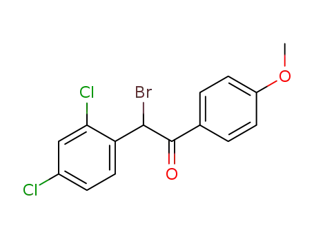 Molecular Structure of 1280582-86-6 (C<sub>15</sub>H<sub>11</sub>BrCl<sub>2</sub>O<sub>2</sub>)