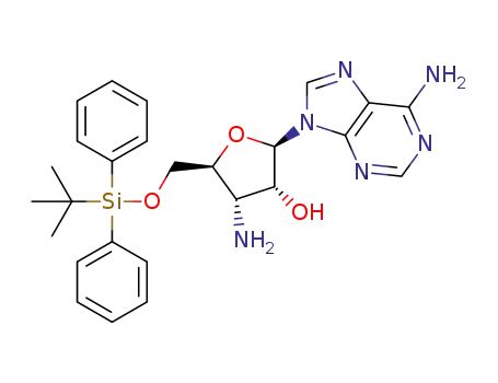 3'-amino-5'-O-(tert-butyldiphenylsilyl)-3-deoxyadenosine