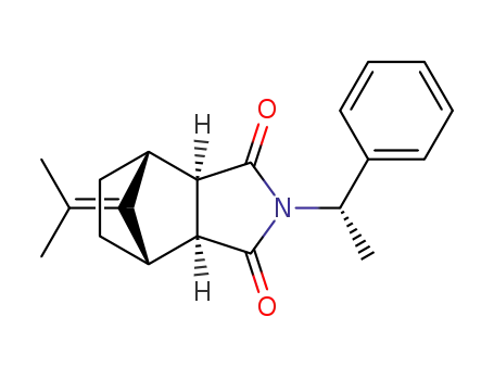 (3aR,4R,7S,7aS)-8-(1-methylethylidene)-2-[(1S)-1-phenylethyl]hexahydro-1H-4,7-methanoisoindole-1,3-dione