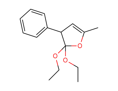2,2-diethoxy-2,3-dihydro-5-methyl-3-phenylfuran