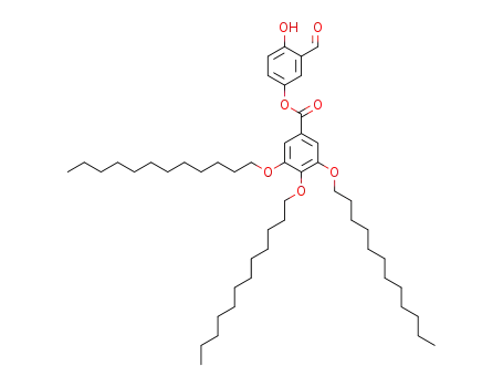 Benzoic acid, 3,4,5-tris(dodecyloxy)-, 3-formyl-4-hydroxyphenyl ester