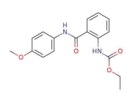 2-ethoxycarbonylamino-N-(4-methoxyphenyl)benzamide