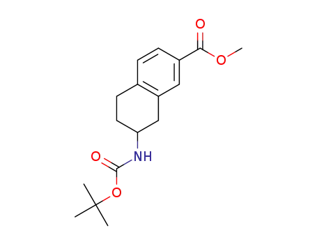 methyl 3-(tert-butoxycarbonylamino)tetralin-6-carboxylate