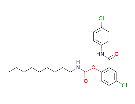 4-chloro-2-(4-chlorophenylcarbamoyl)phenyl nonylcarbamate