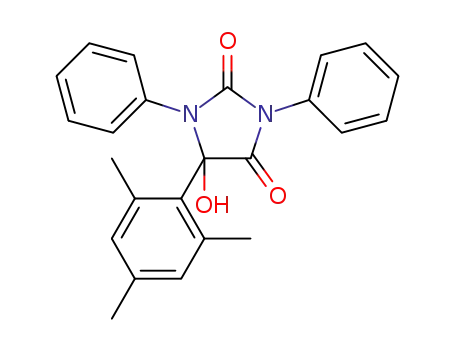 5-hydroxy-5-(2,4,6-trimethylphenyl)-N,N'-diphenylimidazolidine-2,4-dione