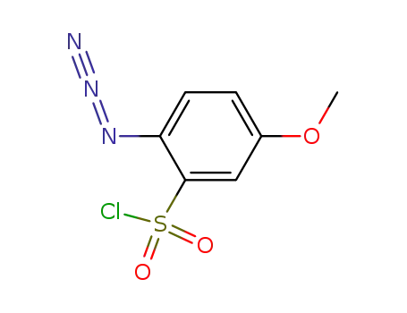 2-azido-5-methoxy-benzenesulfonyl chloride
